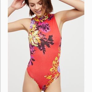 Pixie mock neck bodysuit